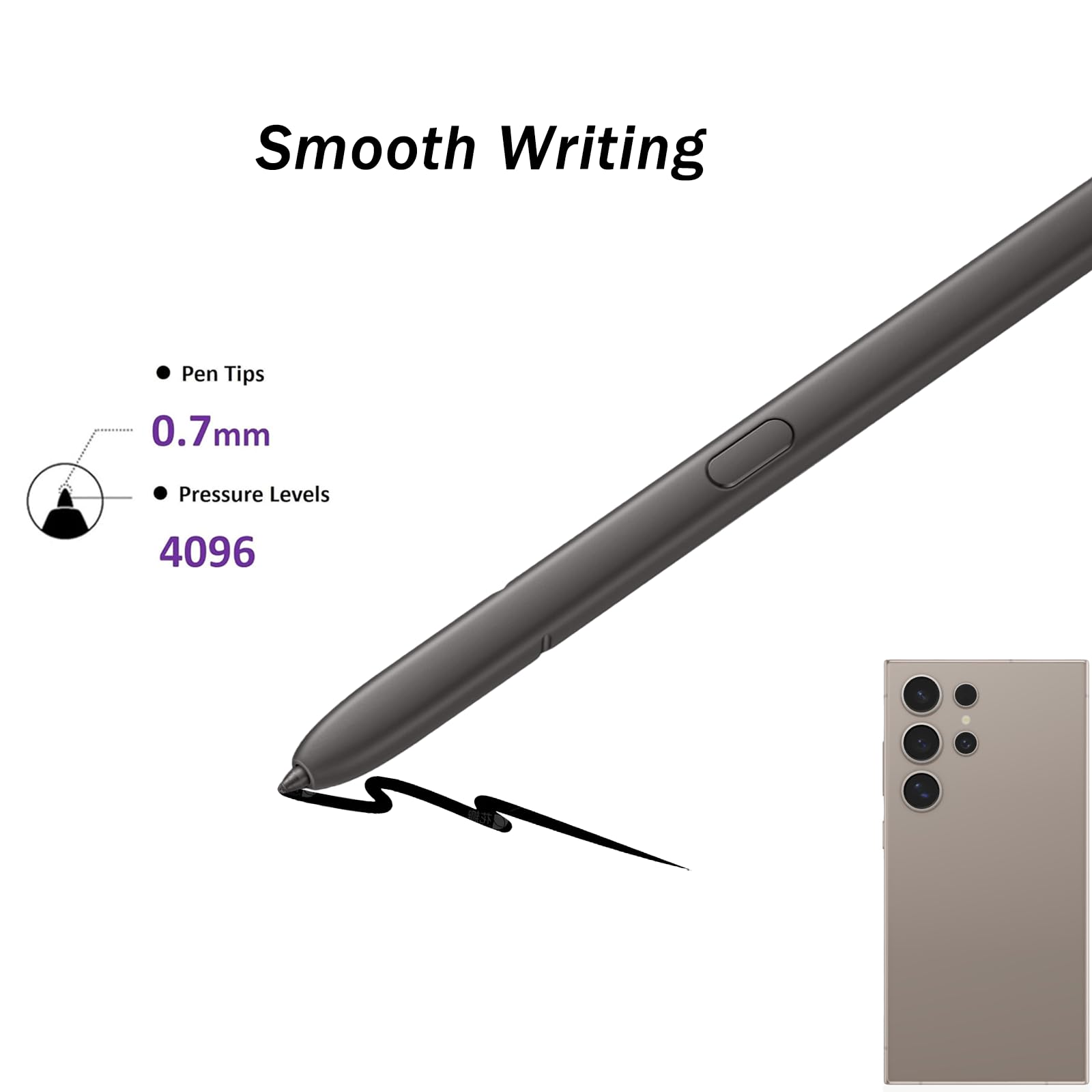 Amazon.com: S24 Ultra S Pen for Samsung Galaxy S24 Ultra S Pen